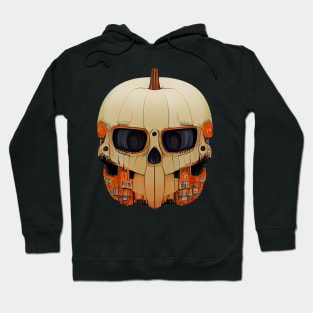 Pumpkin Skull Halloween Hoodie